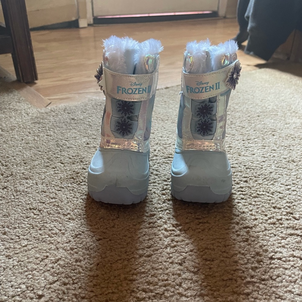 Disney frozen snow boots.